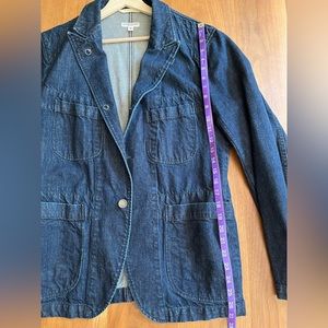 Engineered Garments denim Bedford jacket.